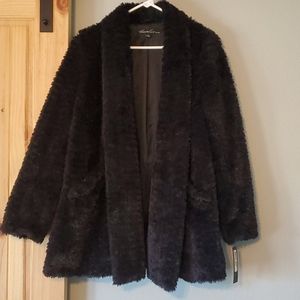 Kenneth Cole Teedy Bear Faux Fur Coat